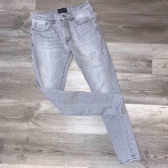 Represent Other - Men's Gray Represent Skinny Jeans 30